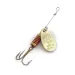 Vintage   Mepps Aglia 00, 3/64oz gold spinning lure #23581