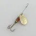 Vintage   Mepps Aglia 00, 3/64oz gold spinning lure #23581
