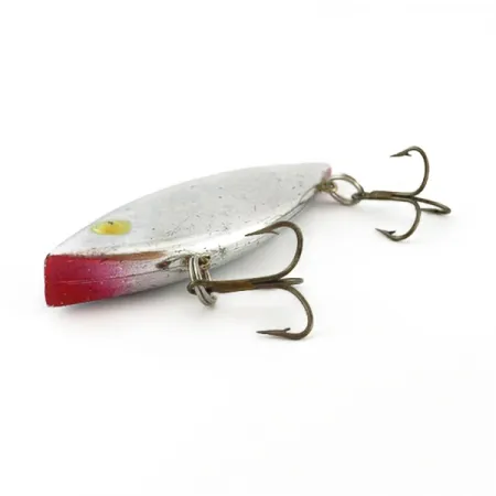 Vintage Bill Lewis Rat-L-Trap, 1/2oz nickel/blue fishing lure #23587