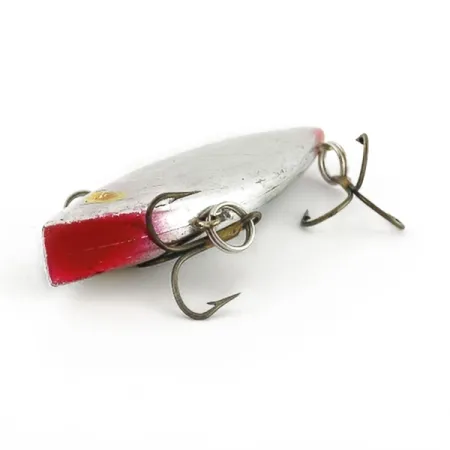 Vintage Bill Lewis Rat-L-Trap, 1/2oz Chrome Black Back fishing lure #23588