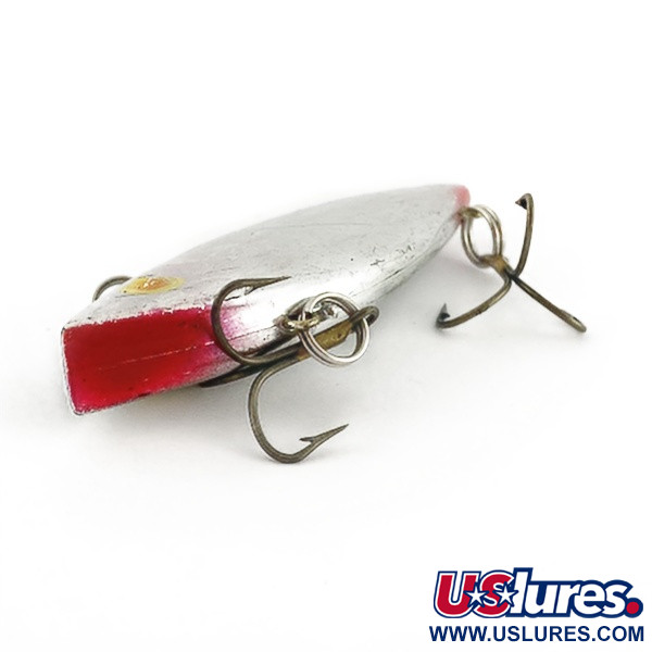 Vintage   Bill Lewis Rat-L-Trap, 1/2oz Chrome Black Back fishing lure #23588
