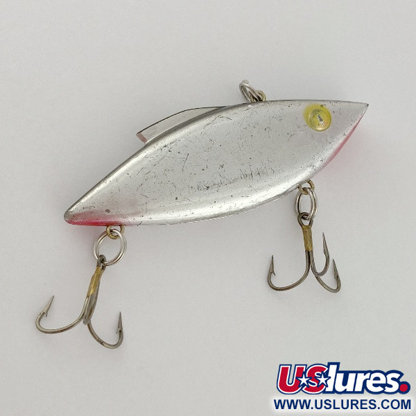 Vintage   Bill Lewis Rat-L-Trap, 1/2oz Chrome Black Back fishing lure #23588