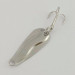 Vintage   Luhr Jensen Hot Shot W, 3/64oz nickel fishing spoon #23591
