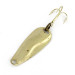 Vintage   Luhr Jensen Hot Shot W, 3/64oz gold fishing spoon #23592