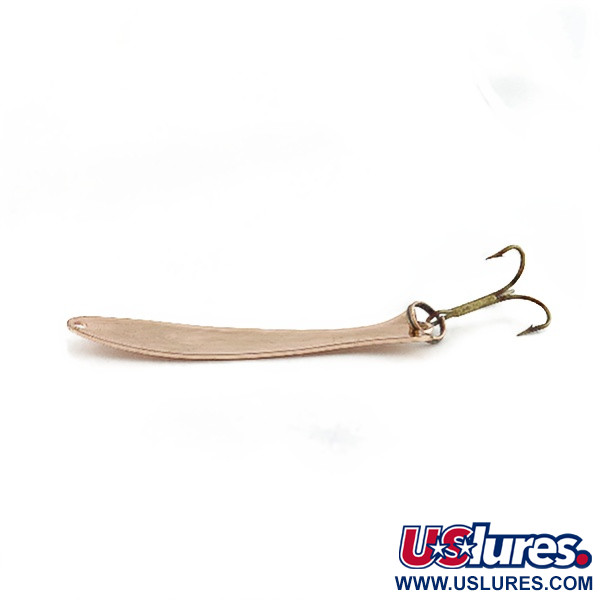 Vintage   Acme Flash-King Wobbler, 3/16oz copper fishing spoon #23594