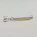 Vintage   Luhr Jensen Needlefish 1, 1/16oz gold/red fishing spoon #23597