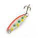 Vintage   Luhr Jensen Needlefish 1, 1/16oz gold/red fishing spoon #23597
