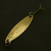 Vintage   Luhr Jensen Needlefish 1, 1/16oz gold/red fishing spoon #23597