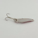 Vintage   Weller Gypsy King Deluxe, 3/64oz nickel/white/black fishing spoon #23599