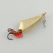 Vintage   Rebel Arrowhead, 1/16oz gold fishing spoon #23600