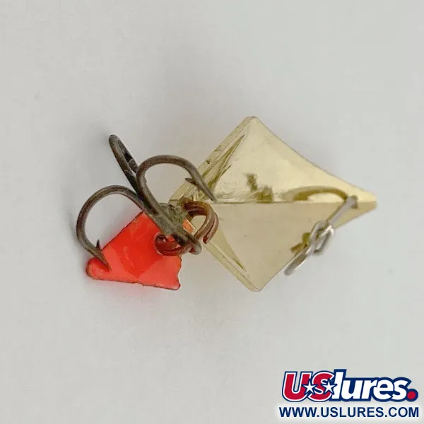 Vintage   Rebel Arrowhead, 1/16oz gold fishing spoon #23600