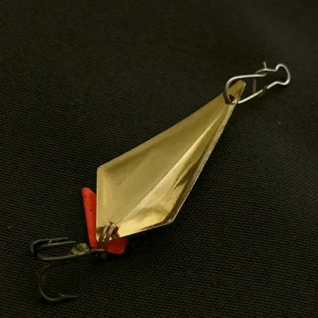 Vintage Rebel Arrowhead, 1/16oz gold fishing spoon #23600