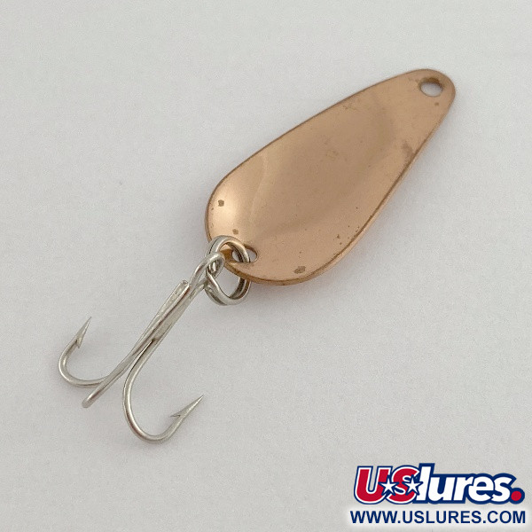 Vintage   Weller Gypsy King Deluxe, 3/64oz copper fishing spoon #23601