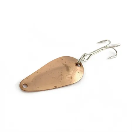 Vintage Weller Gypsy King Deluxe, 3/64oz copper fishing spoon #23601