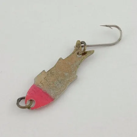 Vintage Shoff's Triple Teazer, 1/32oz copper/red fishing spoon #23602