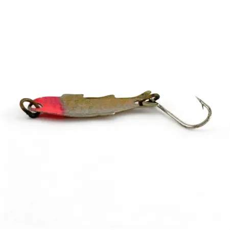 Vintage Shoff's Triple Teazer, 1/32oz copper/red fishing spoon #23602