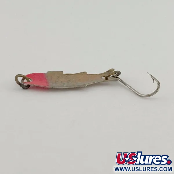 Vintage Shoff's Triple Teazer, 1/32oz copper/red fishing spoon #23602