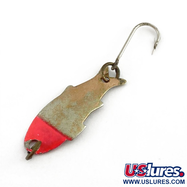 Vintage   Shoff's Triple Teazer, 1/32oz copper/red fishing spoon #23602