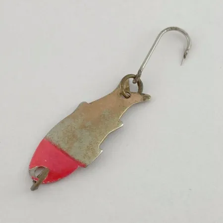 Vintage Shoff's Triple Teazer, 1/32oz copper/red fishing spoon #23602