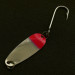 Vintage  Dick Nite Spoons Dick Nite, 1/32oz nickel/red fishing spoon #23603