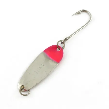 Vintage Dick Nite Spoons Dick Nite, 1/32oz nickel/red fishing spoon #23603
