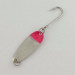 Vintage  Dick Nite Spoons Dick Nite, 1/32oz nickel/red fishing spoon #23603