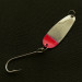 Vintage  Dick Nite Spoons Dick Nite, 1/32oz nickel/red fishing spoon #23603