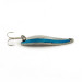 Vintage  Acme Fiord Spoon Lightning (1950s), 1/4oz nickel/blue fishing spoon #23604