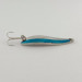 Vintage  Acme Fiord Spoon Lightning (1950s), 1/4oz nickel/blue fishing spoon #23604