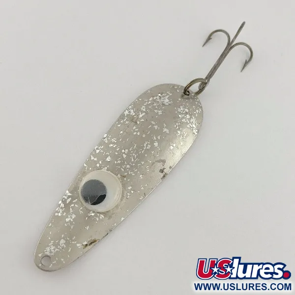 Vintage Kmart Spoon, 3/4oz nickel fishing spoon #23607