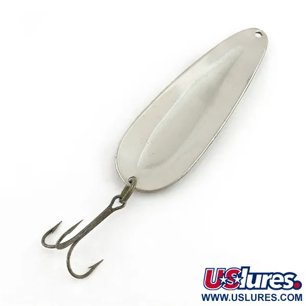 Vintage Kmart Spoon, 3/4oz nickel fishing spoon #23607