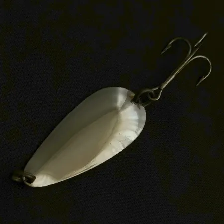 Vintage Glen Evans Glen L Evans Spoon, 1/2oz nickel fishing spoon #23608