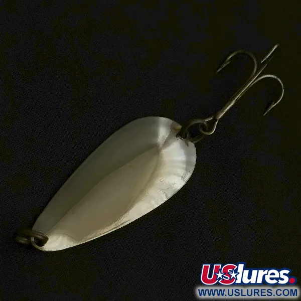 Vintage Glen Evans Glen L Evans Spoon, 1/2oz nickel fishing spoon #23608