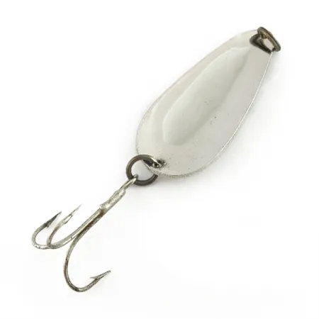 Vintage Glen Evans Glen L Evans Spoon, 1/2oz nickel fishing spoon #23608