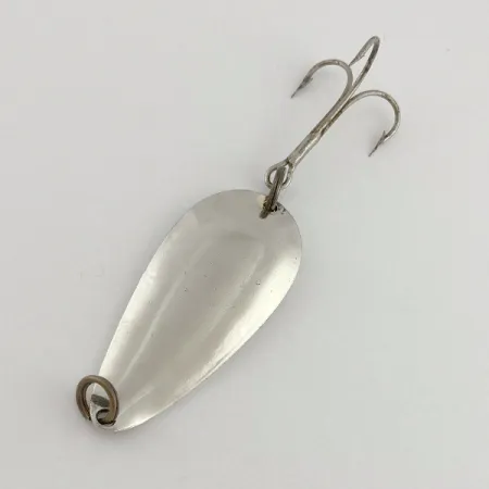 Vintage Glen Evans Glen L Evans Spoon, 1/2oz nickel fishing spoon #23608