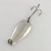 Vintage  Glen Evans Glen L Evans Spoon, 1/2oz nickel fishing spoon #23608