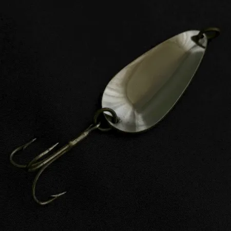 Vintage Glen Evans Glen L Evans Spoon, 1/2oz nickel fishing spoon #23608