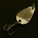 Vintage   Acme K.O. Wobbler, 1/8oz white/black/gold fishing spoon #23609