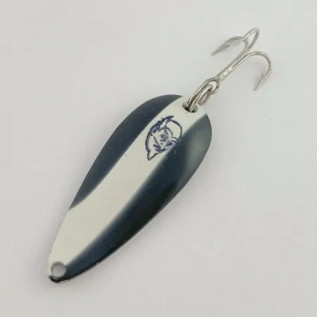 Vintage Eppinger Dardevle Spinnie, 1/3oz Black Devle fishing spoon #23611