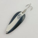 Vintage  Eppinger Dardevle Spinnie, 1/3oz Black Devle fishing spoon #23611