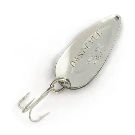 Vintage Eppinger Dardevle Spinnie, 1/3oz Black Devle fishing spoon #23611