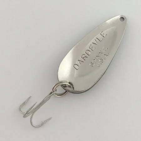 Vintage Eppinger Dardevle Spinnie, 1/3oz Black Devle fishing spoon #23611
