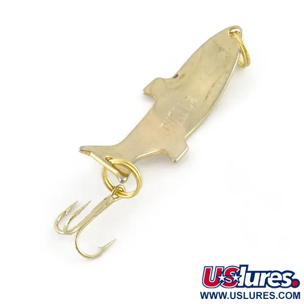 Vintage Acme Phoeb, 3/16oz gold fishing spoon #23612