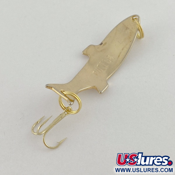 Vintage   Acme Phoeb, 3/16oz gold fishing spoon #23612