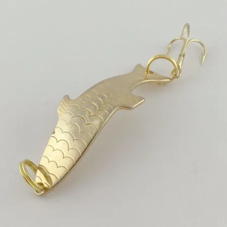 Vintage Acme Phoebe, 3/16oz gold fishing spoon #23612