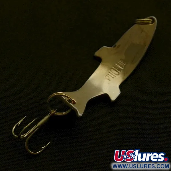 Vintage Acme Phoeb, 3/16oz gold fishing spoon #23612