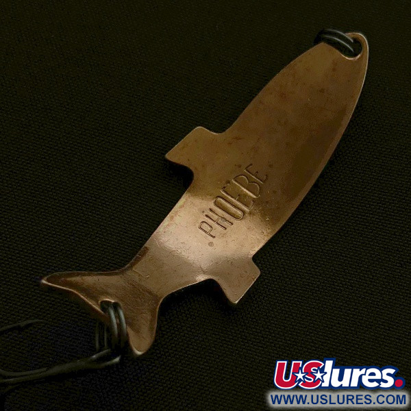 Vintage   Acme Phoebe, 1/4oz copper fishing spoon #23613