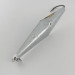 Vintage  James E. Clark  Clark Spoon Squid, 1 1/4oz Nickel fishing spoon #23614