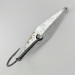 Vintage  James E. Clark  Clark Spoon Squid, 1 1/4oz Nickel fishing spoon #23614