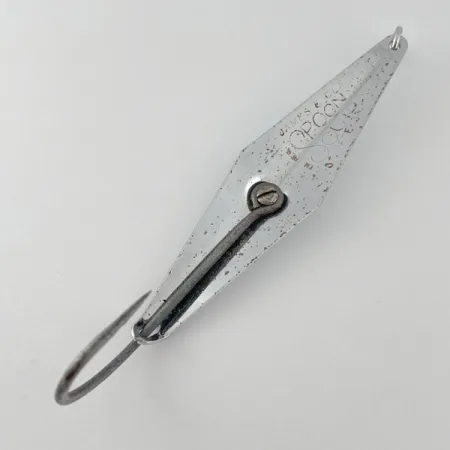 Vintage James E. Clark  James Clark  spoon, 3/4oz nickel fishing spoon #23615